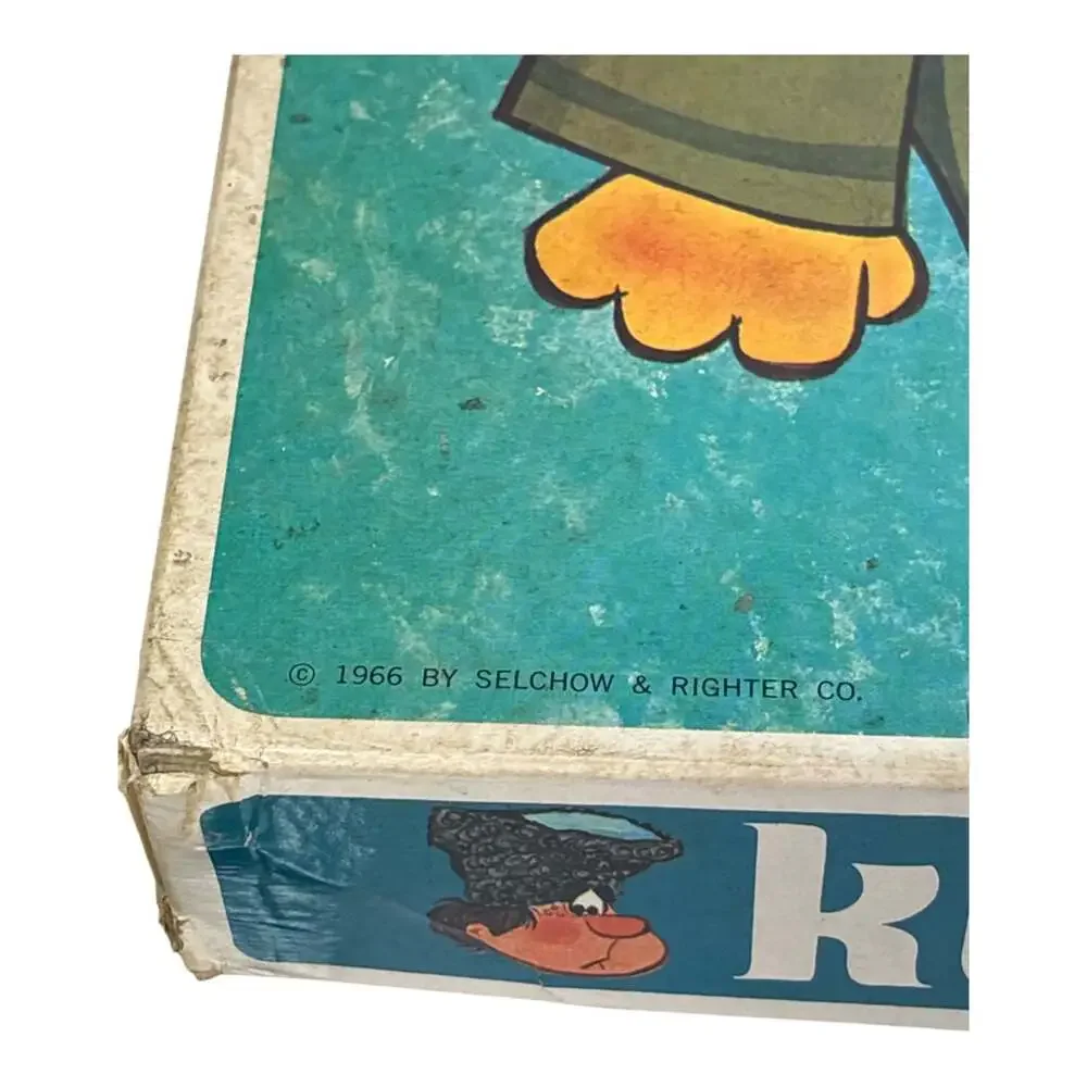 Vintage 1966 Kommissar The People's Game Board Game by Selchow & Righter